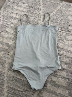 Express Green/Gray Bodysuit